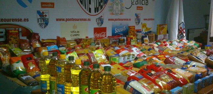 Alimentos recaudados